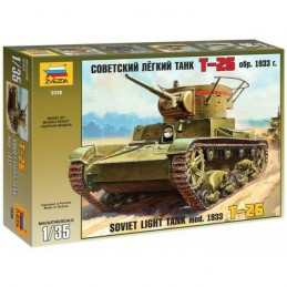 KIT 1/35 CARRO DE COMBATE T-26