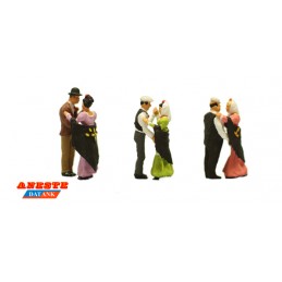 FIGURAS PAREJA DE CHOTIS H0
