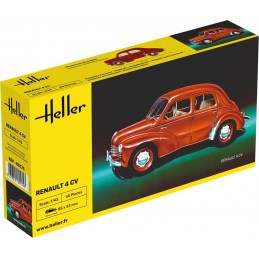 KIT 1/43 COCHE RENAULT 4 CV