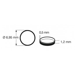 AROS DE ADHERENCIA 6,95 mm...