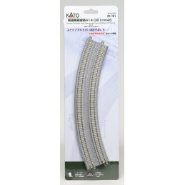 VIA CURVA R 414/381 mm 45º...