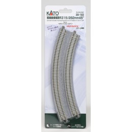 VIA CURVA R 315/282 mm 45º...
