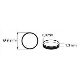 AROS DE ADHERENCIA 9,9 mm Ø...