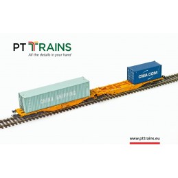 VAGON PLATAFORMA ARTICULADA...