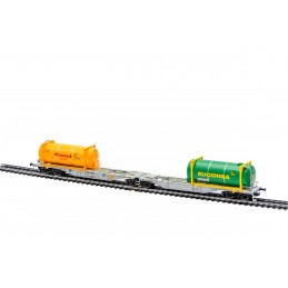 VAGON PLATAFORMA DOBLE...