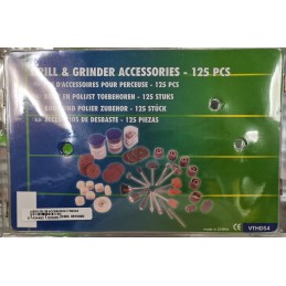 JUEGO 125 ACCESORIOS/FRESAS...