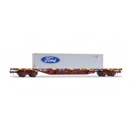 VAGON PLATAFORMA BOGIES...