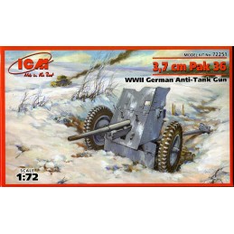 KIT 1/72 CAÑON 3,7 cm PAK...