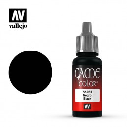 GAME COLOR 051 NEGRO 17 ml