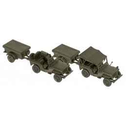 KIT 1/87 JEEP WILLYS CON...