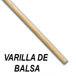 VARILLA BALSA 15 mm. Ø